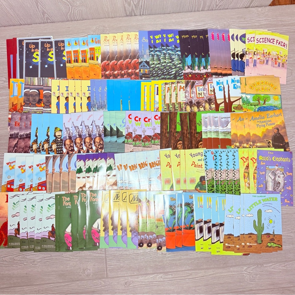 157 books for all learning collection harcourt 4th grade reading homeschool